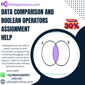 Data comparison and Boolean operators Assignment Help