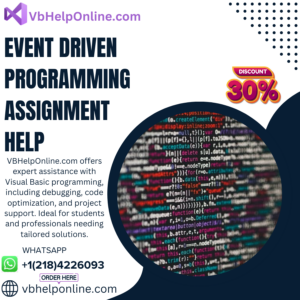 Event Driven Programming Assignment Help