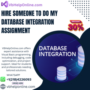 Hire Someone To Do My Database Integration Assignment