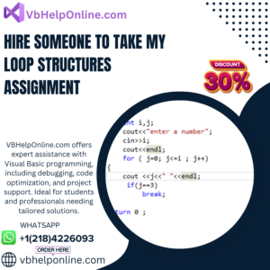 Hire Someone To Take My Loop Structures Assignment