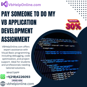 Pay Someone To Do My VB Application Development Assignment