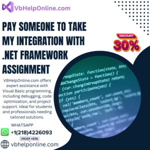 Pay Someone To Take My Integration With .Net Framework Assignment