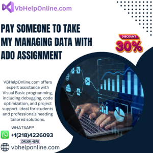 Pay Someone To Take My Managing Data with ADO Assignment