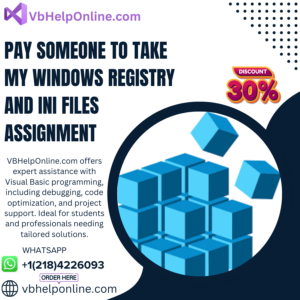 Pay Someone To Take My Windows Registry and INI files Assignment