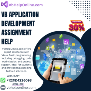 VB Application Development Assignment Help